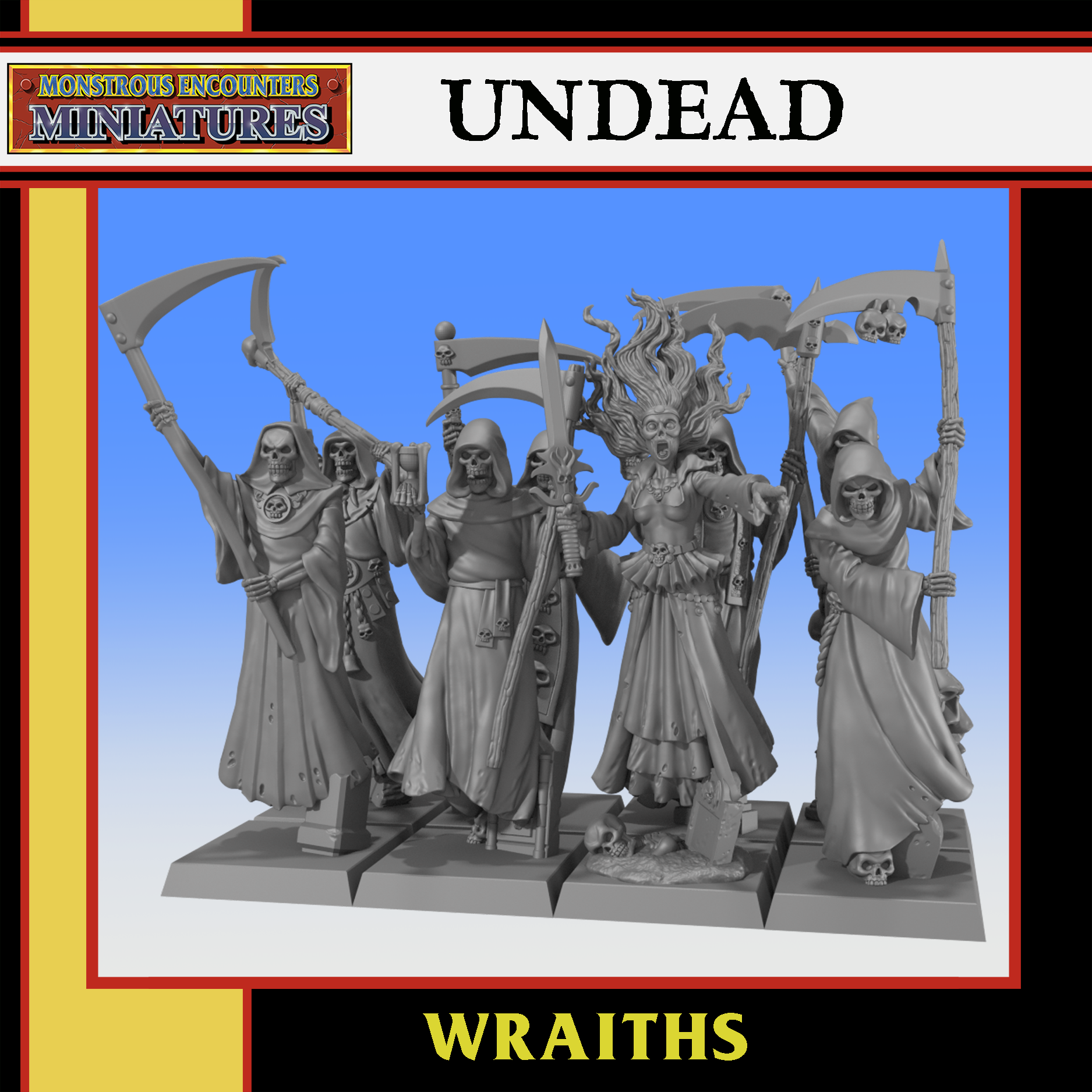 Wraith Unit, Undead- Monstrous Encounters