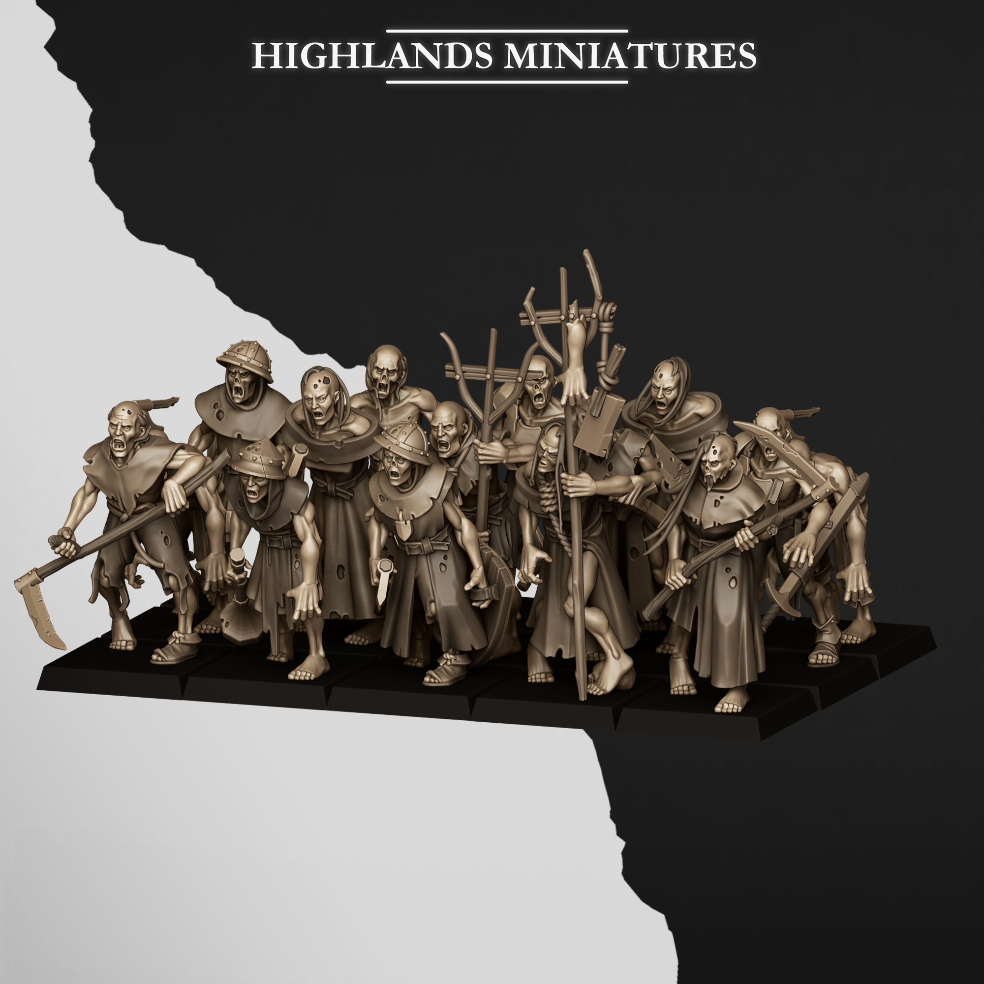 Zombies, Transylvania The Fallen Realm- Highlands Miniatures - Image 16