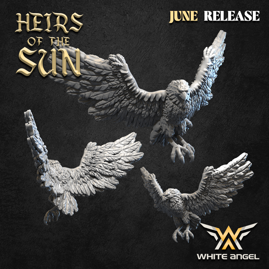 Giant Eagle 2, Heirs of the Sun - White Angel Miniatures