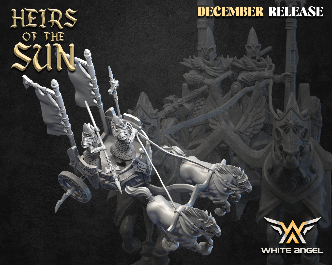 Chariot of Light, Heirs of the Sun - White Angel Miniatures
