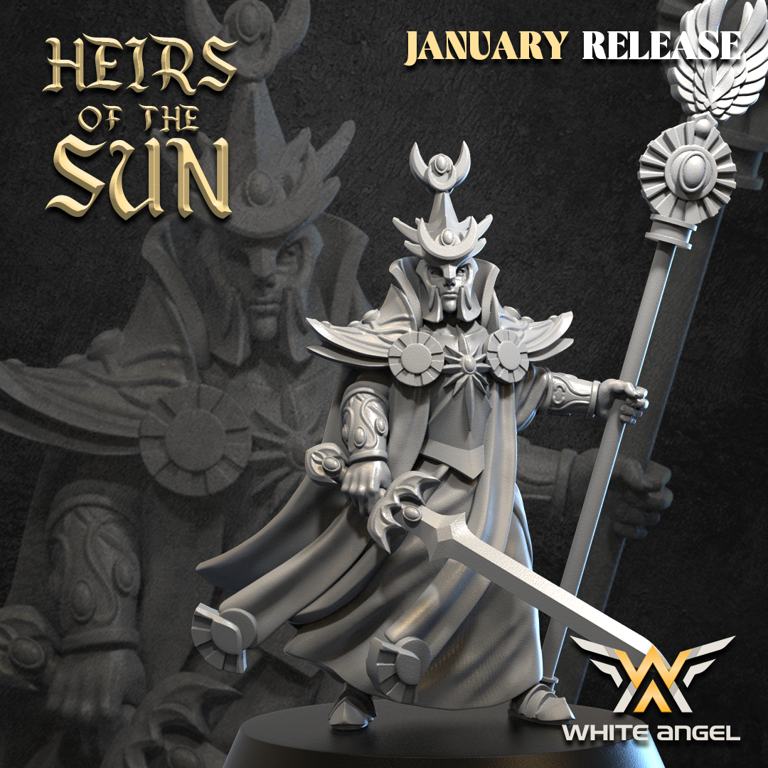 Archmage of the Sun, Heirs of the Sun - White Angel Miniatures