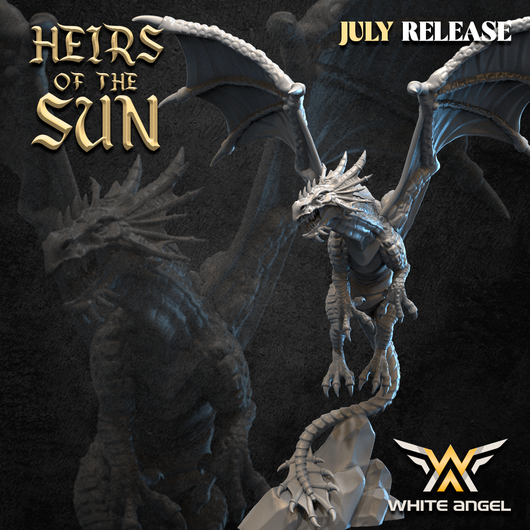 Great Dragon of the Sun, Heirs of the Sun - White Angel Miniatures