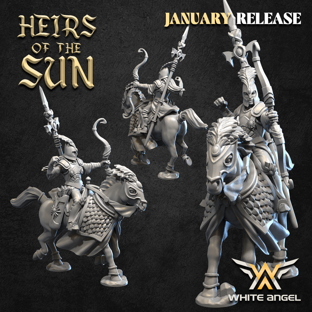 Rider of the River, Heirs of the Sun - White Angel Miniatures - Image 4