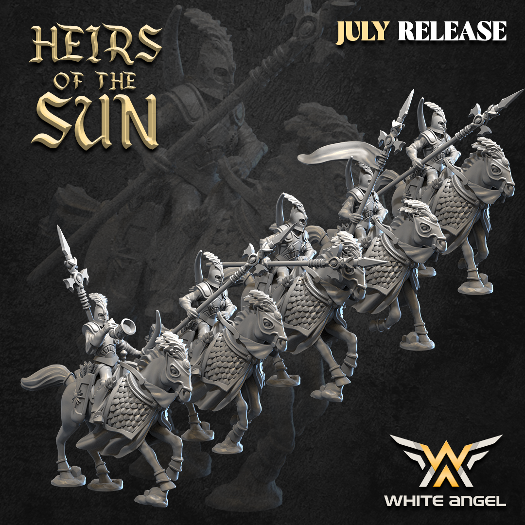 Rider of the River, Heirs of the Sun - White Angel Miniatures - Image 3