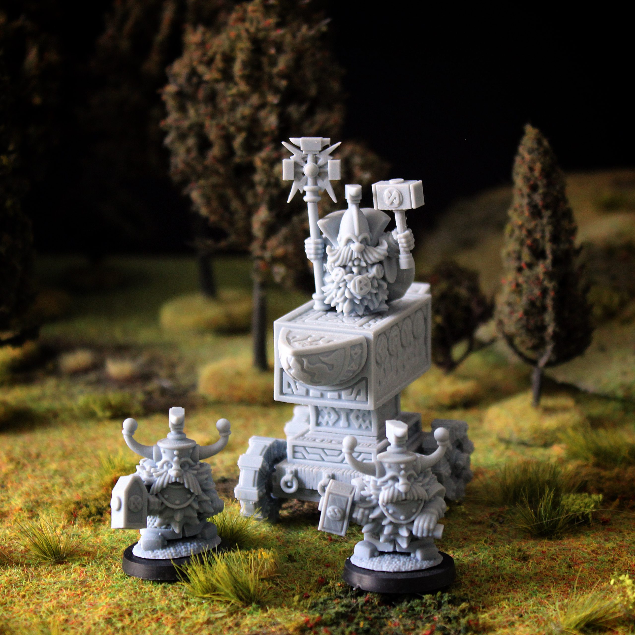 Anvil, Dwarves - MoM Miniatures - Image 2