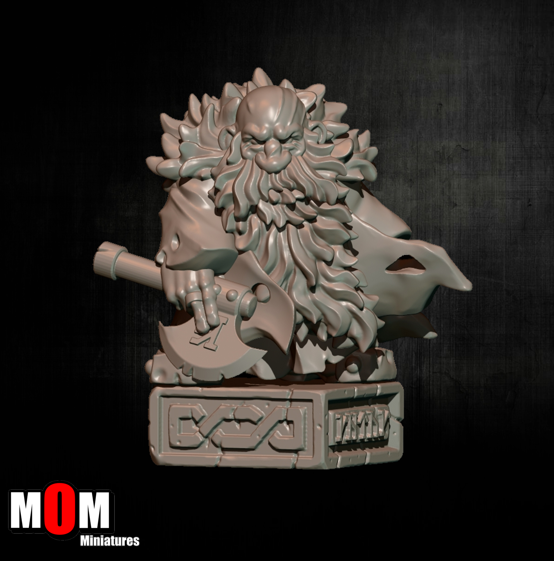 Old King, Dwarves- MoM Miniatures
