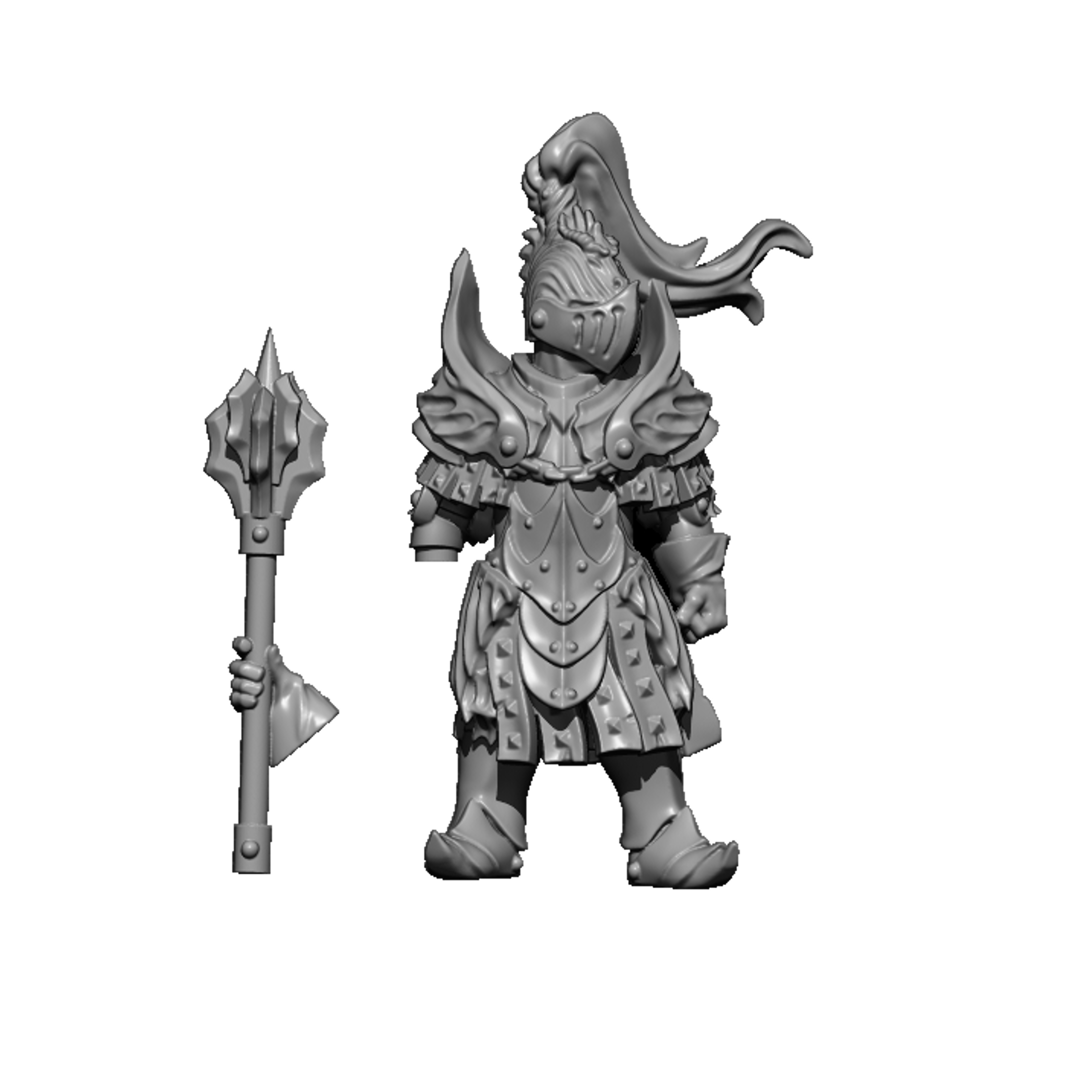 Dragon Knight, Siellan - MoM Miniatures - Image 4