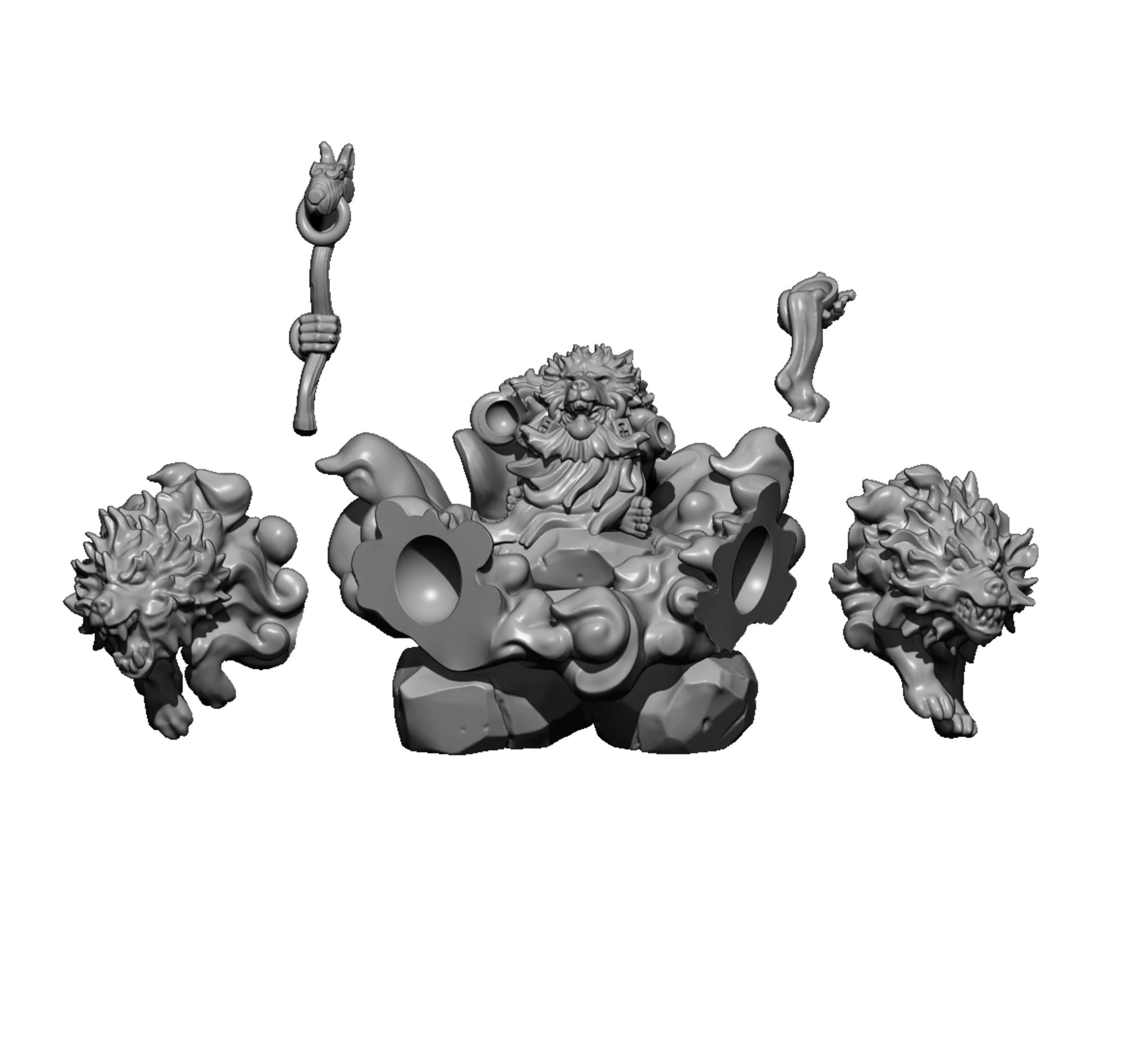 Druid 2, Dwarves - MoM Miniatures - Image 3
