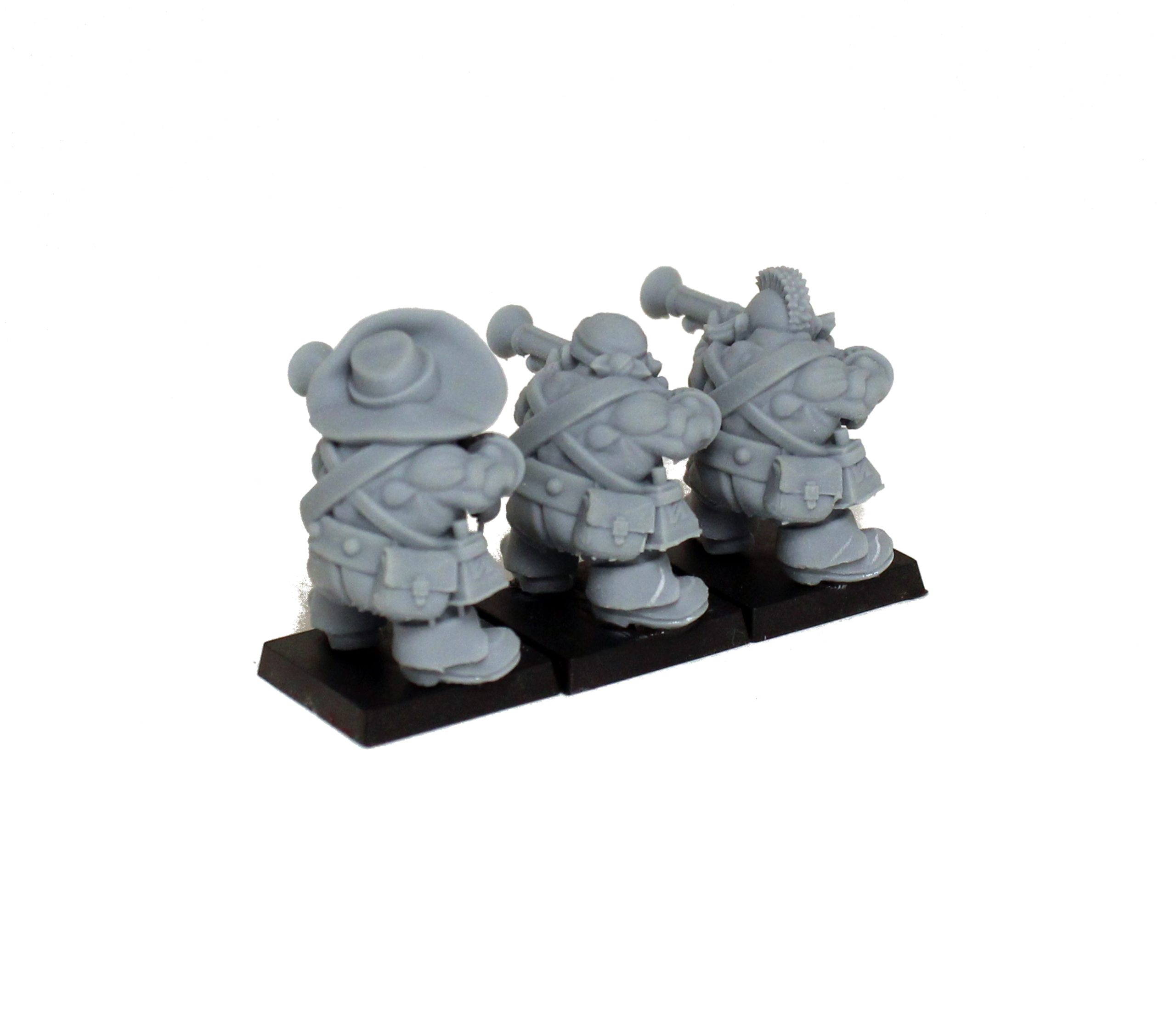 Dwarven Pirate Arquebusiers, Dwarves - MoM Miniatures - Image 8