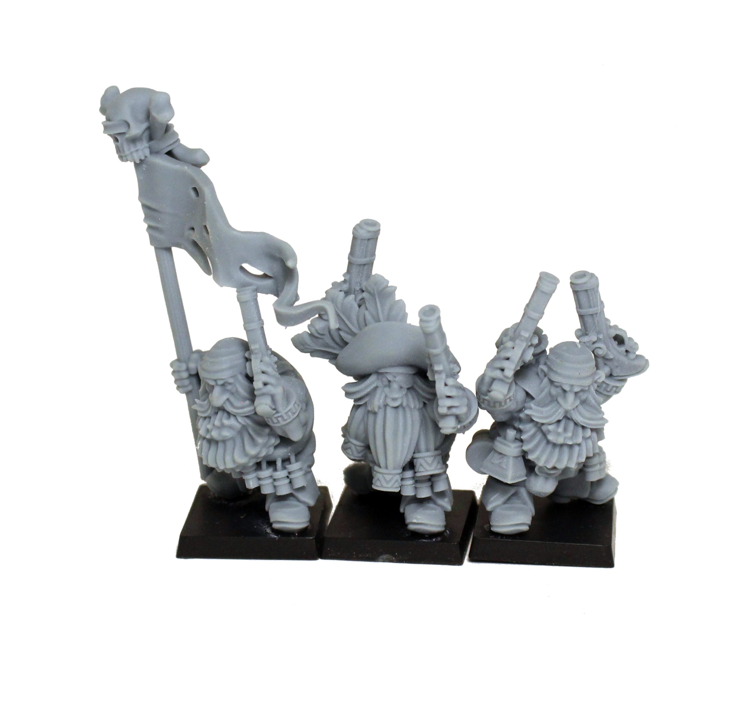 Dwarven Pirate Arquebusiers, Dwarves - MoM Miniatures - Image 10