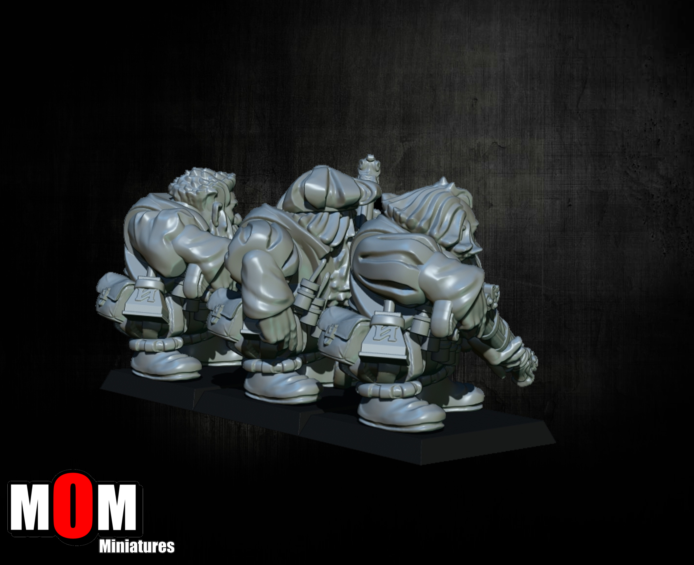 Imperial Dwarves Arquebusiers, Dwarves - MoM Miniatures - Image 7