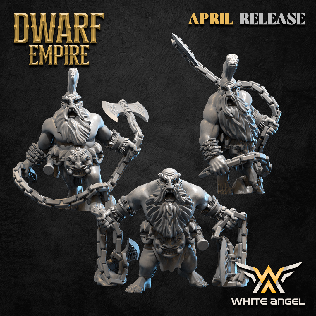 Descendant of Death – Dwarf Empire – White Angel Miniatures - Image 4