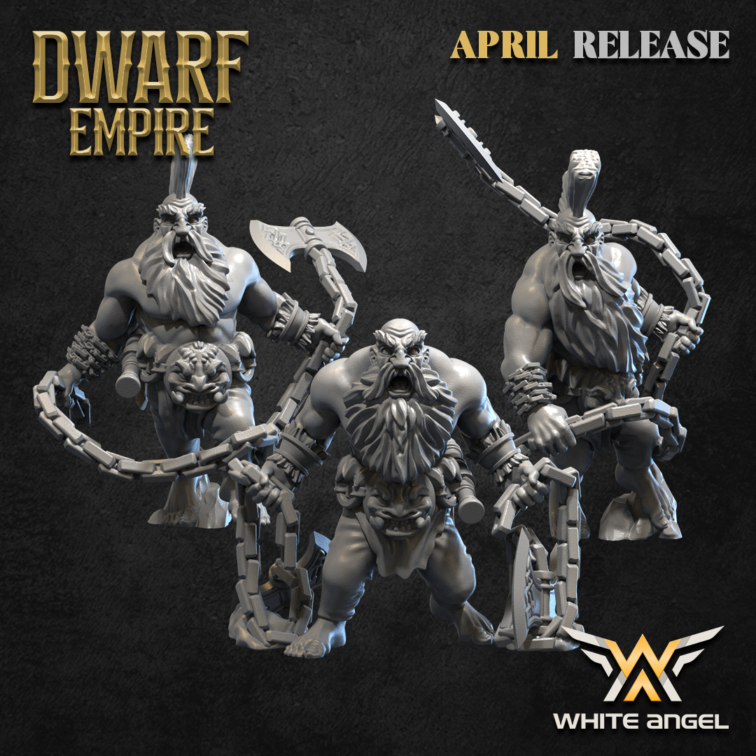 Descendant of Death – Dwarf Empire – White Angel Miniatures - Image 3