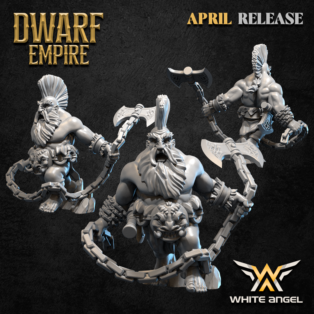 Descendant of Death – Dwarf Empire – White Angel Miniatures - Image 5