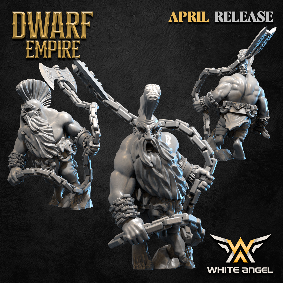 Descendant of Death – Dwarf Empire – White Angel Miniatures - Image 6