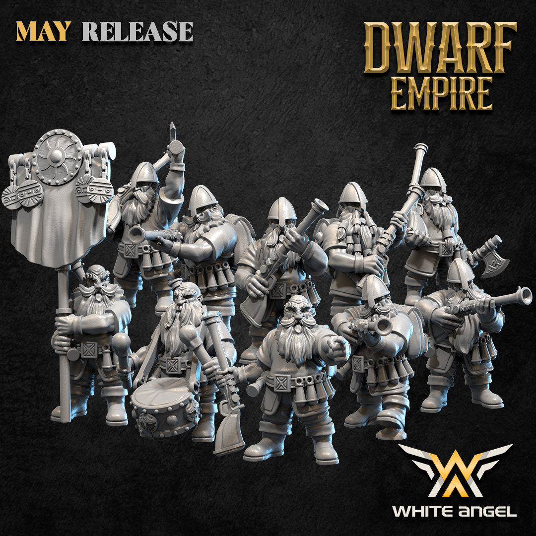 Ironwhistle, Dwarf Empire, White Angel Miniatures