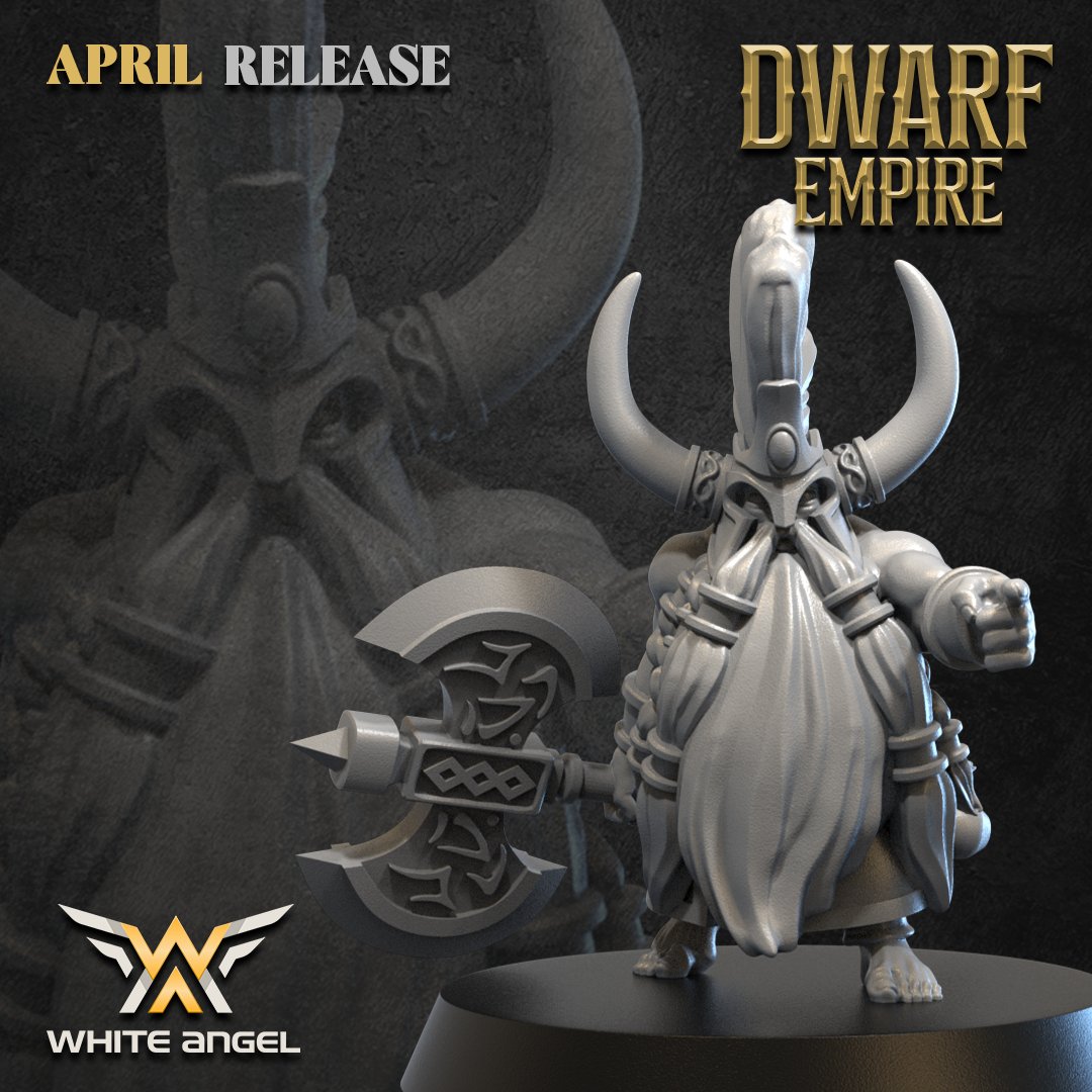 The King Killer, Dwarf Empire - White Angel Miniatures