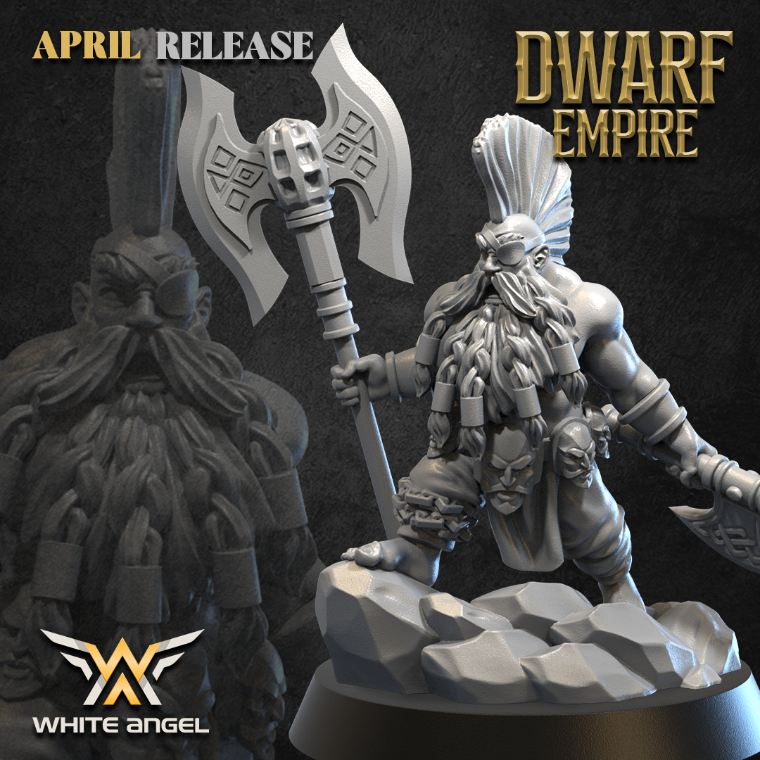 The Master Killer, Dwarf Empire - White Angel Miniatures