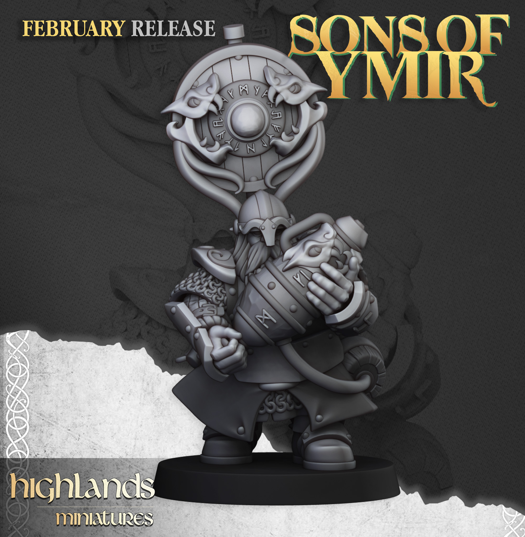 Dwarf Firespitters, Sons of Ymir- Highlands Miniatures - Image 6