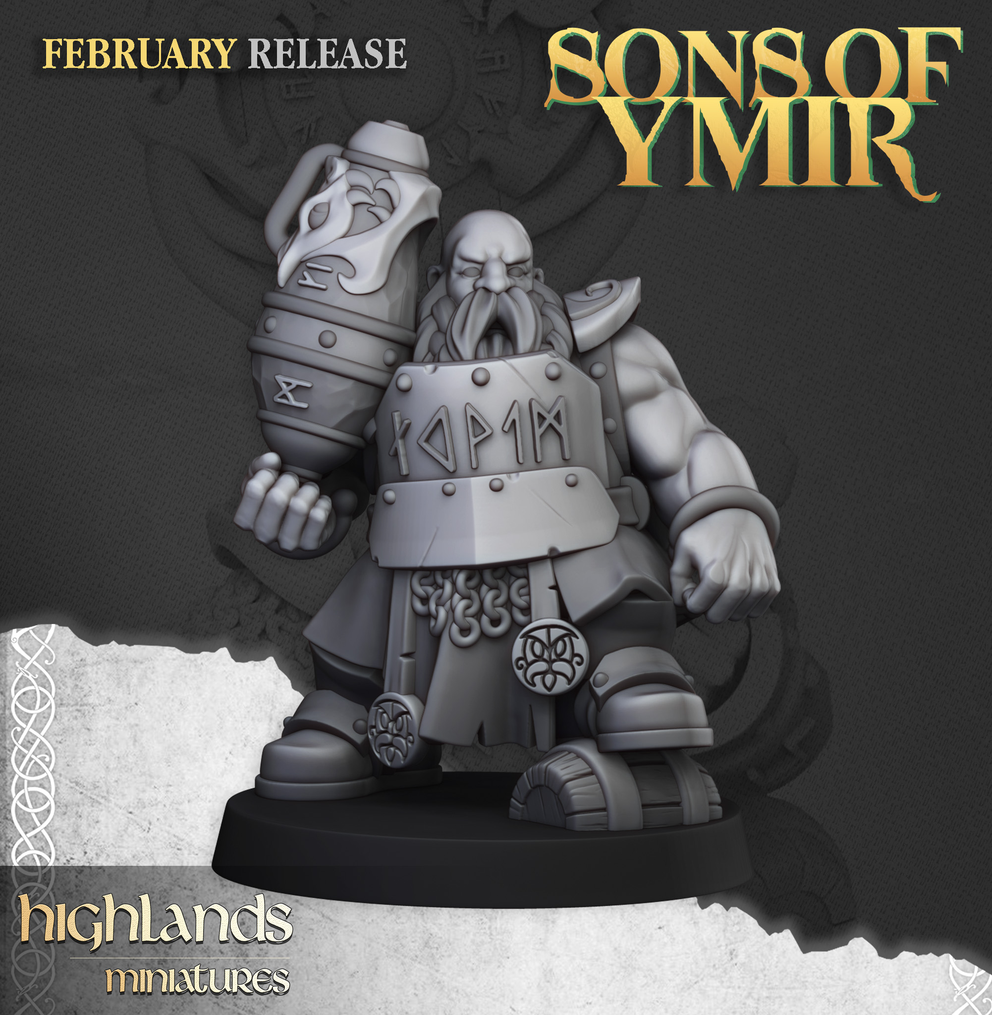 Dwarf Firespitters, Sons of Ymir- Highlands Miniatures - Image 7