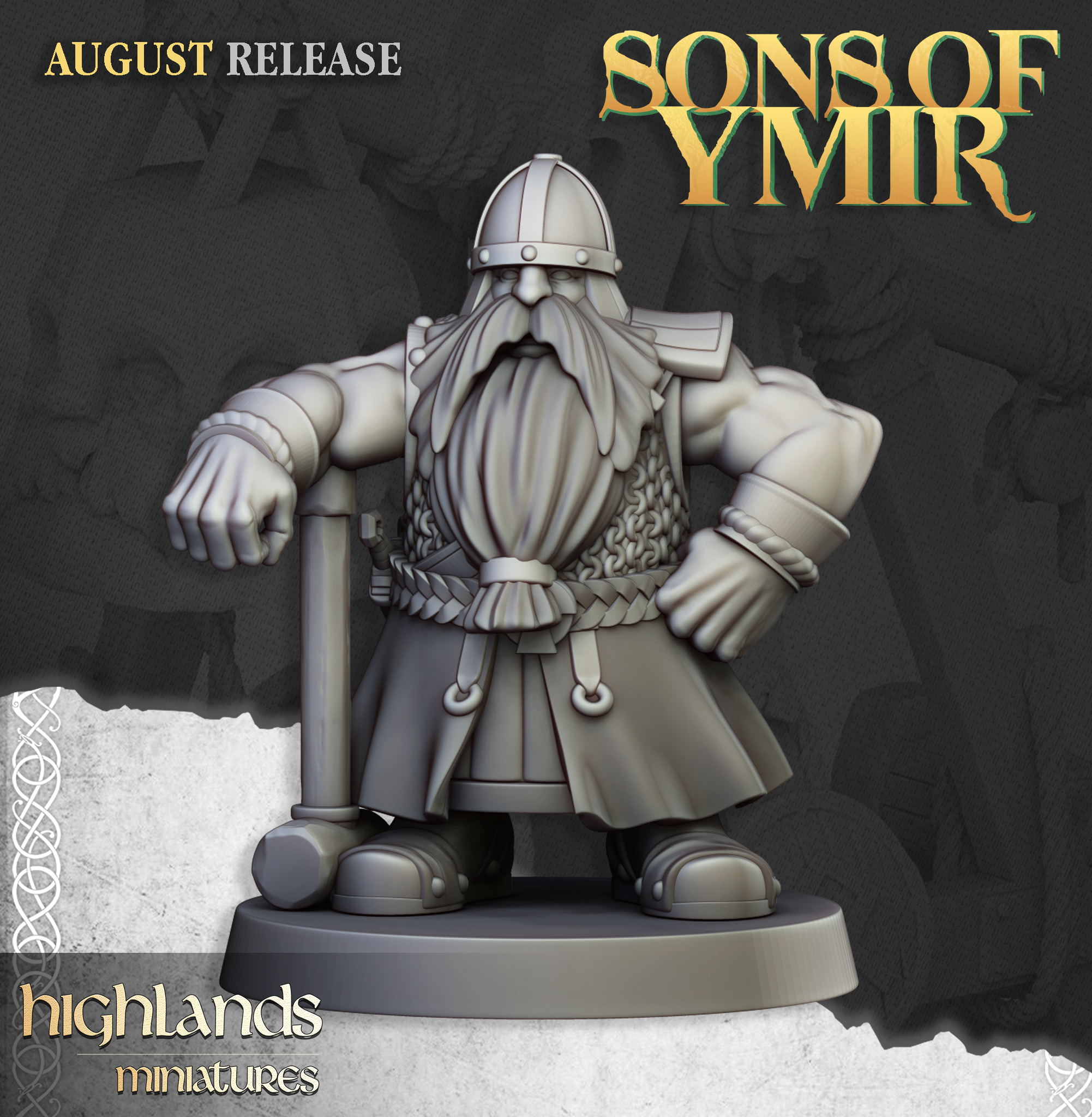Dwarf Catapult, Sons of Ymir- Highlands Miniatures - Image 9