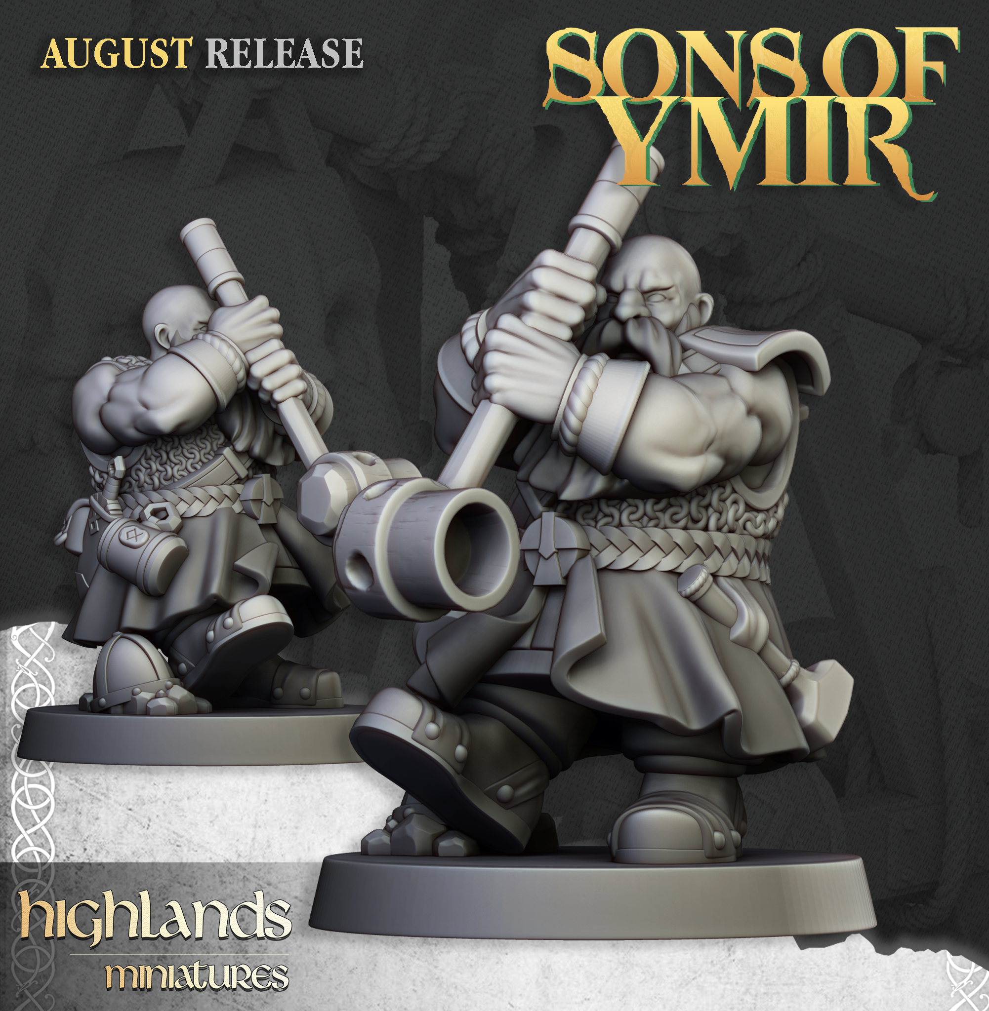 Dwarf Catapult, Sons of Ymir- Highlands Miniatures - Image 10