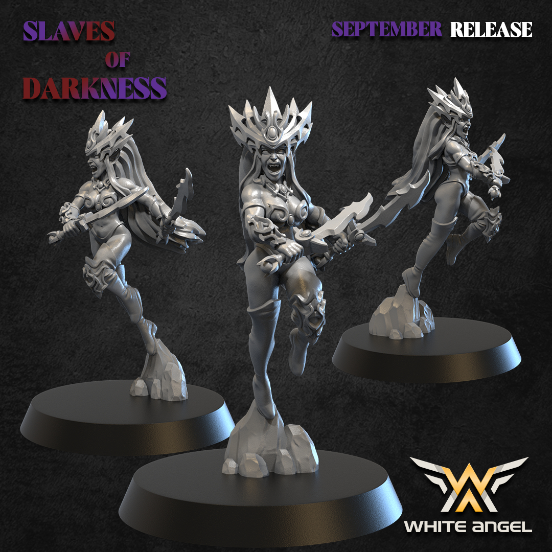 Daughters of the Shadow Realm, Slaves of Darkness, White Angel Miniatures - Image 14