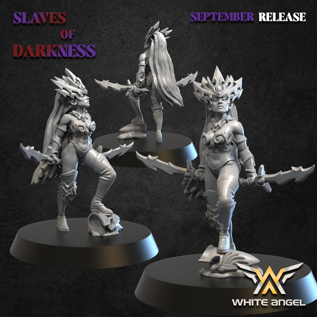 Daughters of the Shadow Realm, Slaves of Darkness, White Angel Miniatures - Image 3