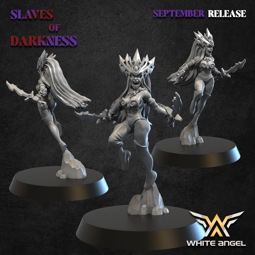 Daughters of the Shadow Realm, Slaves of Darkness, White Angel Miniatures - Image 5