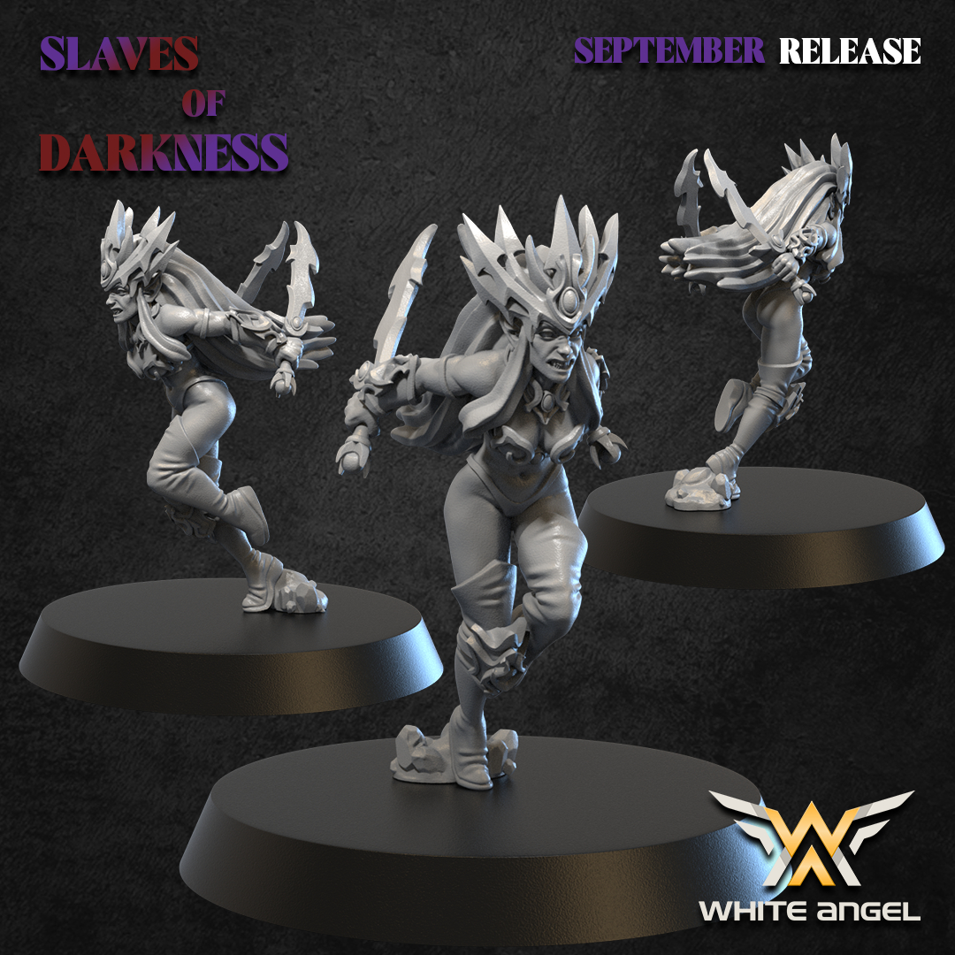 Daughters of the Shadow Realm, Slaves of Darkness, White Angel Miniatures - Image 6