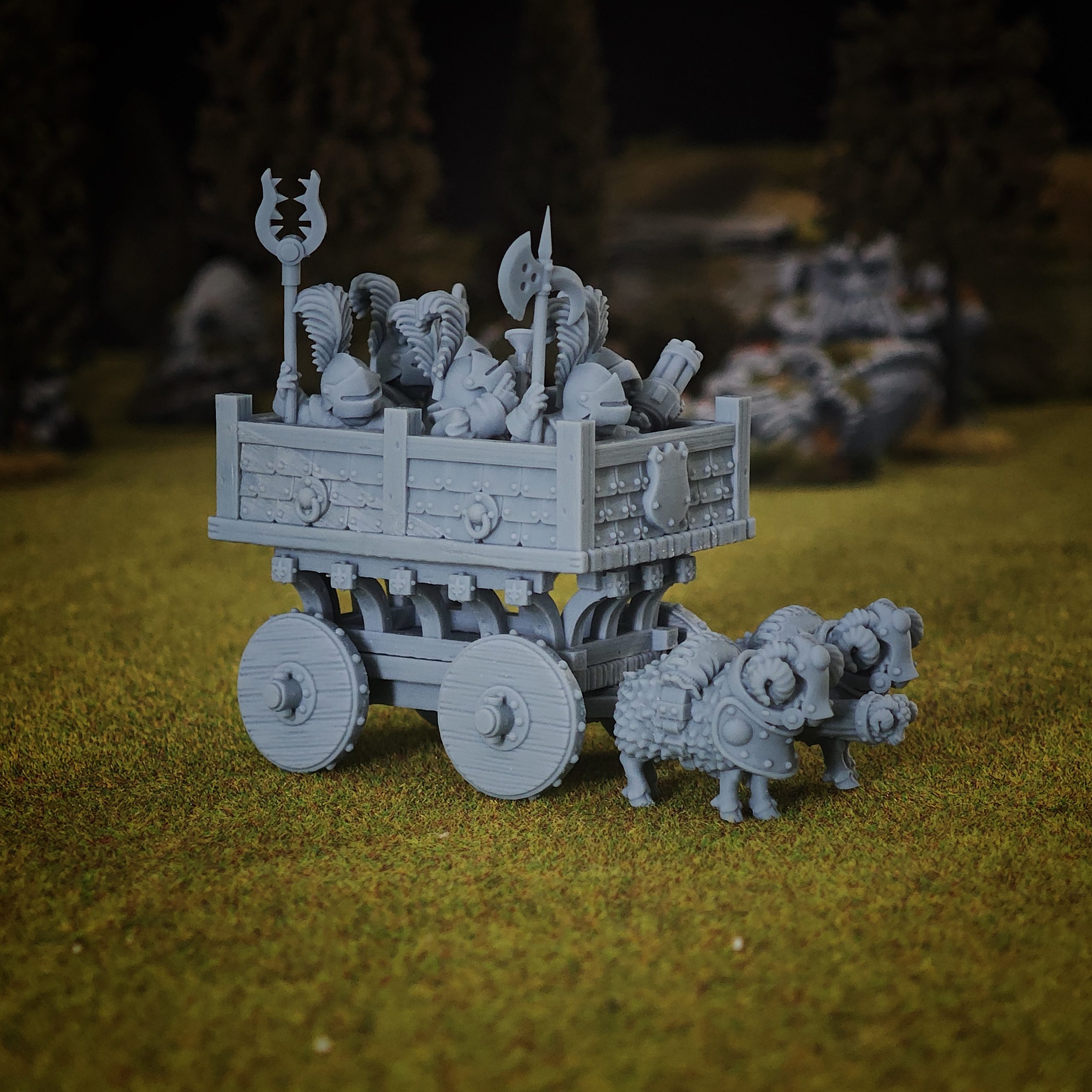 War Chariot, Green Bellies - MoM Miniatures - Image 5