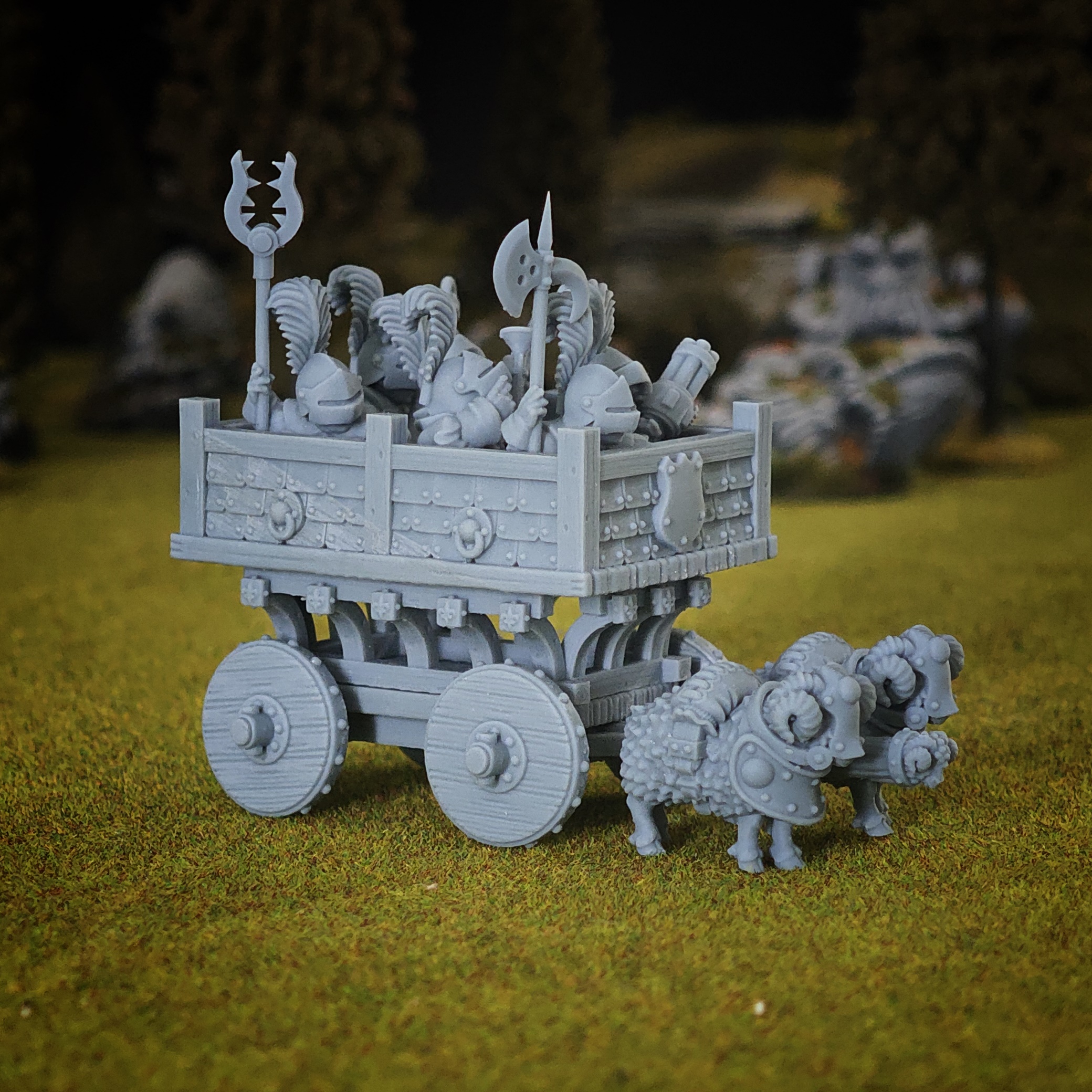 War Chariot, Green Bellies - MoM Miniatures - Image 6
