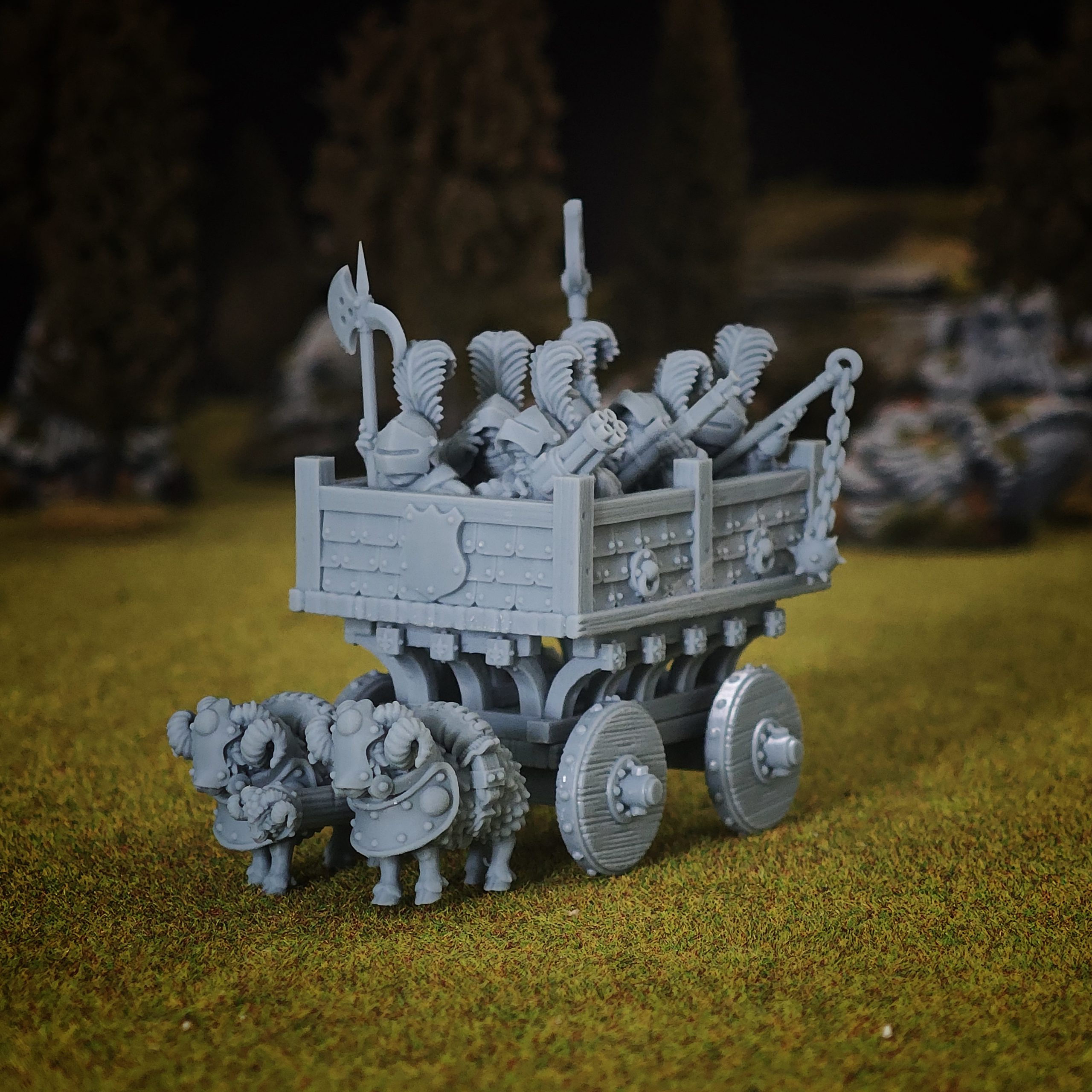 War Chariot, Green Bellies - MoM Miniatures - Image 7