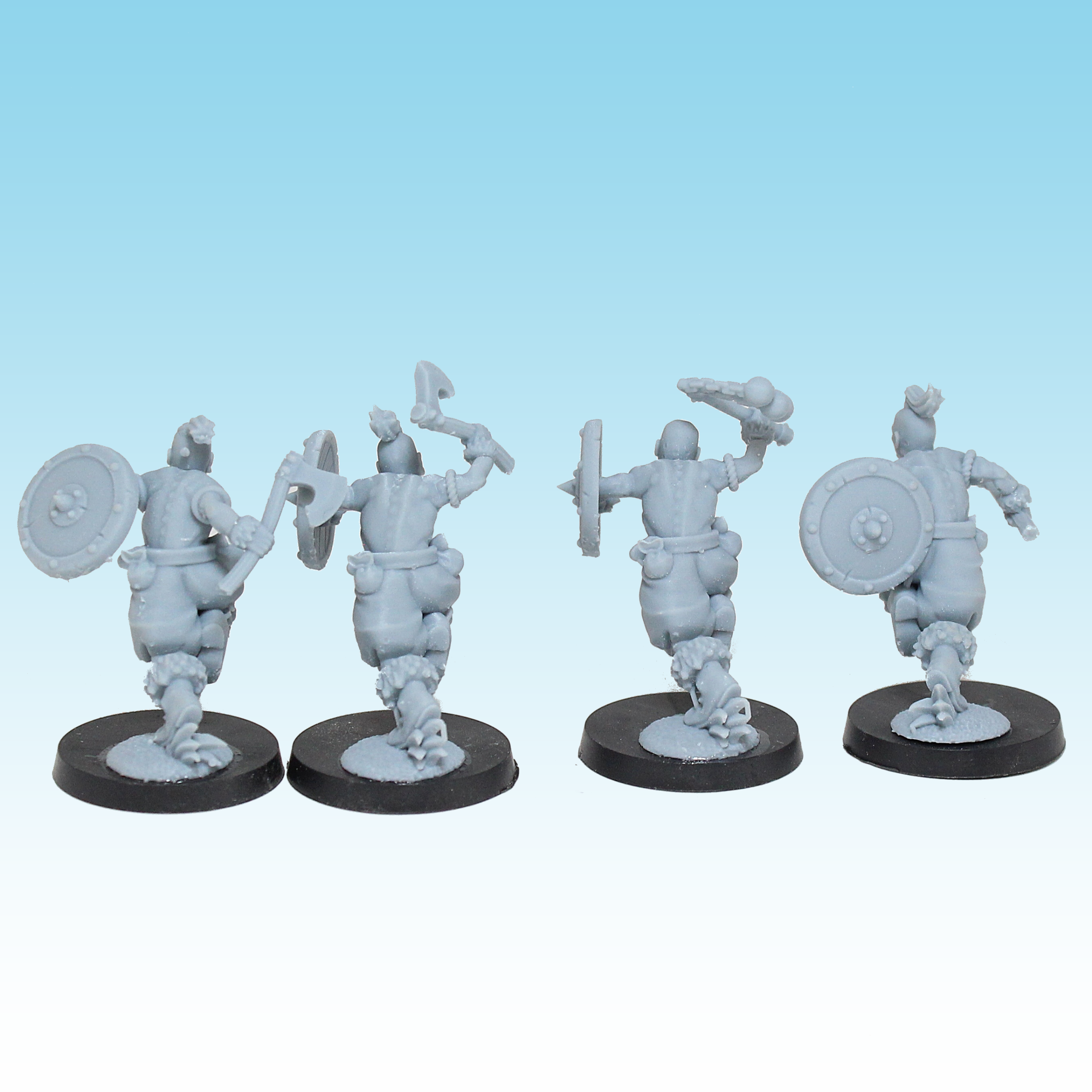 Barbarian Levies, Chaos - MoM Miniatures - Image 3