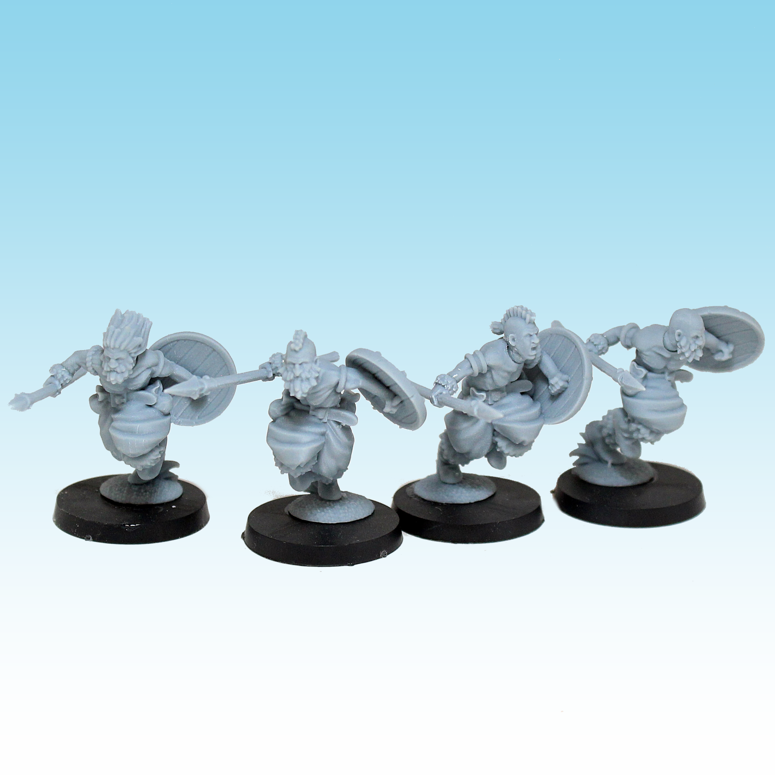 Barbarian Levies, Chaos - MoM Miniatures - Image 4