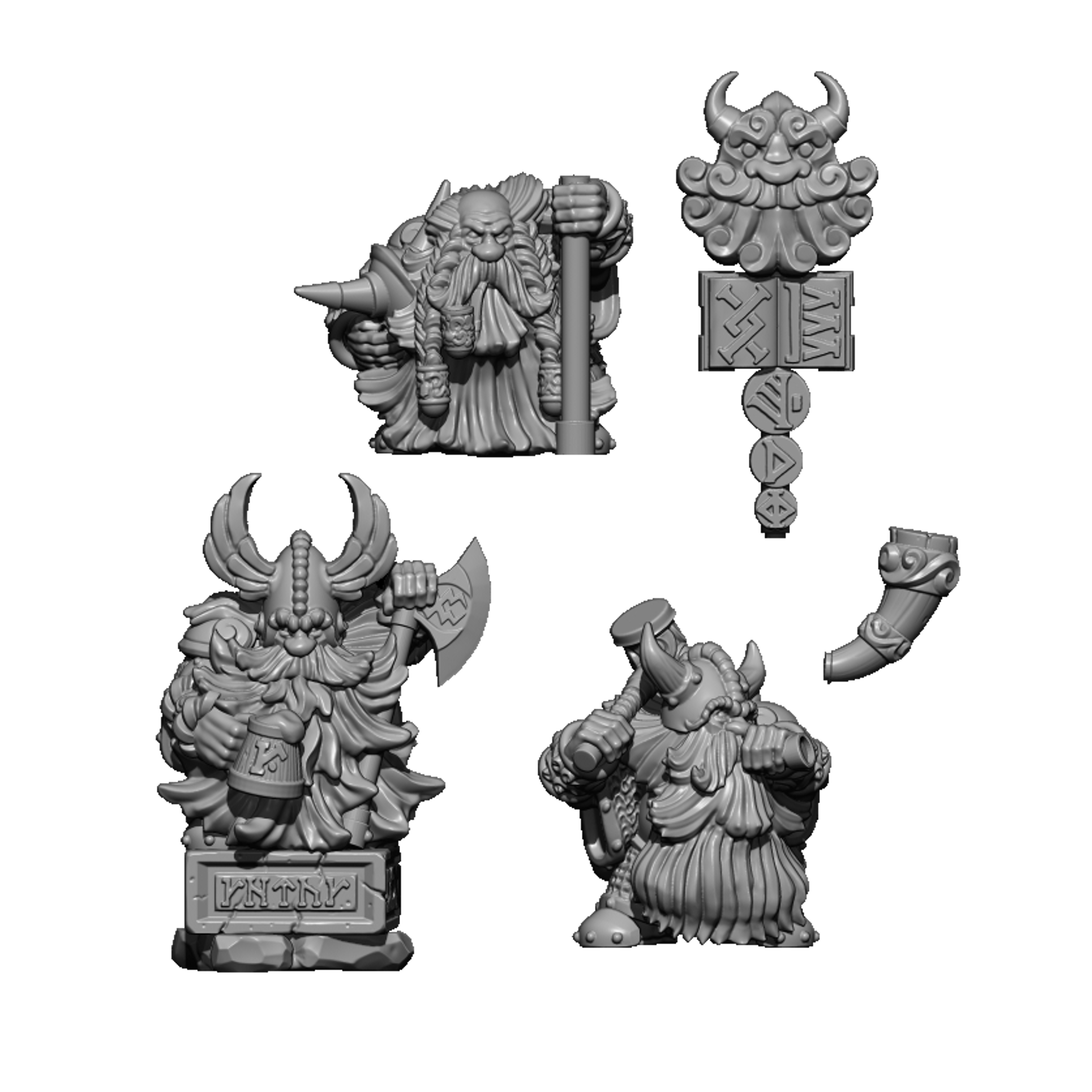 Whitebeards, Dwarves - MoM Miniatures - Image 8