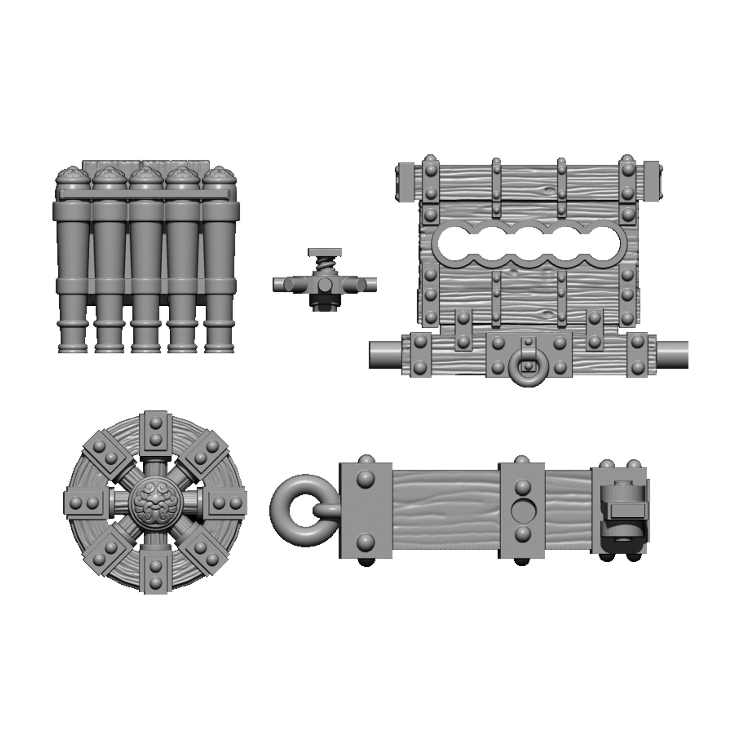 Dwarf Organ Cannon, Dwarves - MoM Miniatures - Image 7