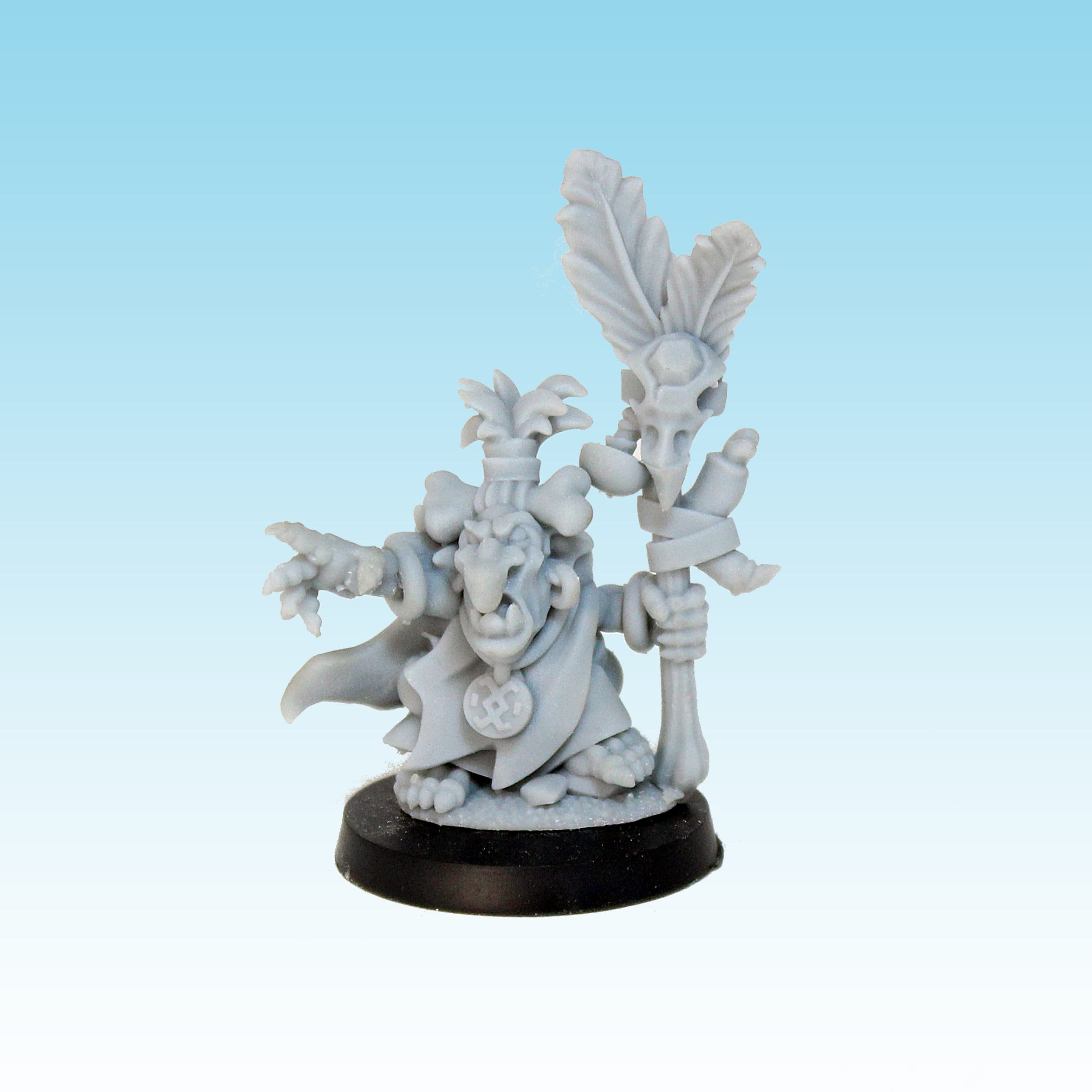 Shaman Goblin 2, Orcs and Goblins - MoM Miniatures