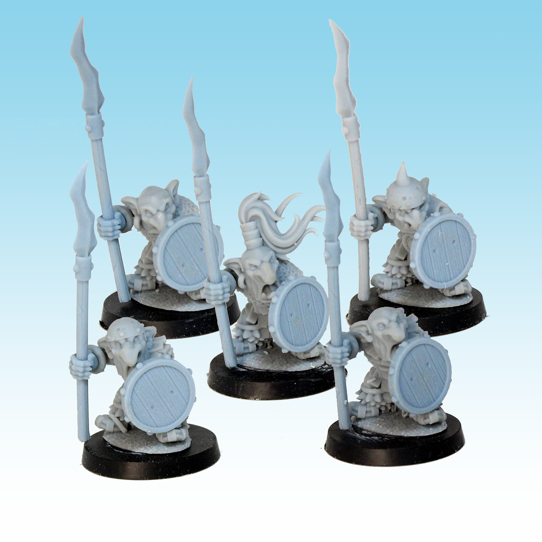 Goblin Warriors, Orcs and Goblins- MoM Miniatures - Image 4