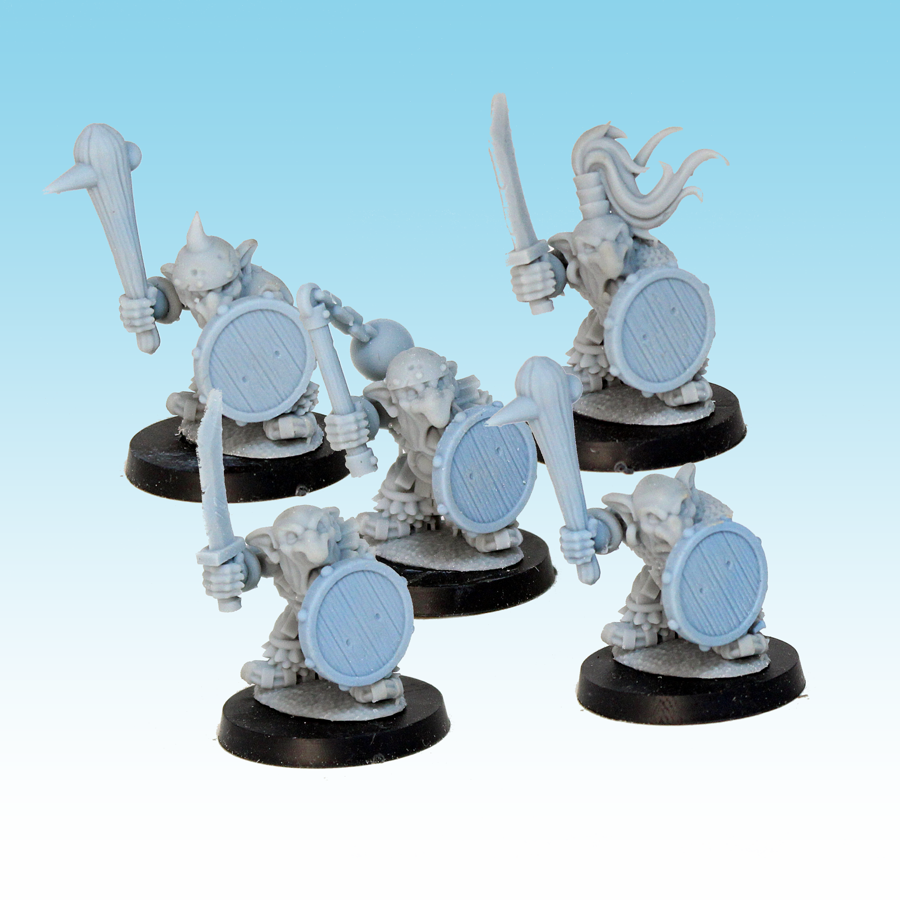 Goblin Warriors, Orcs and Goblins- MoM Miniatures - Image 5