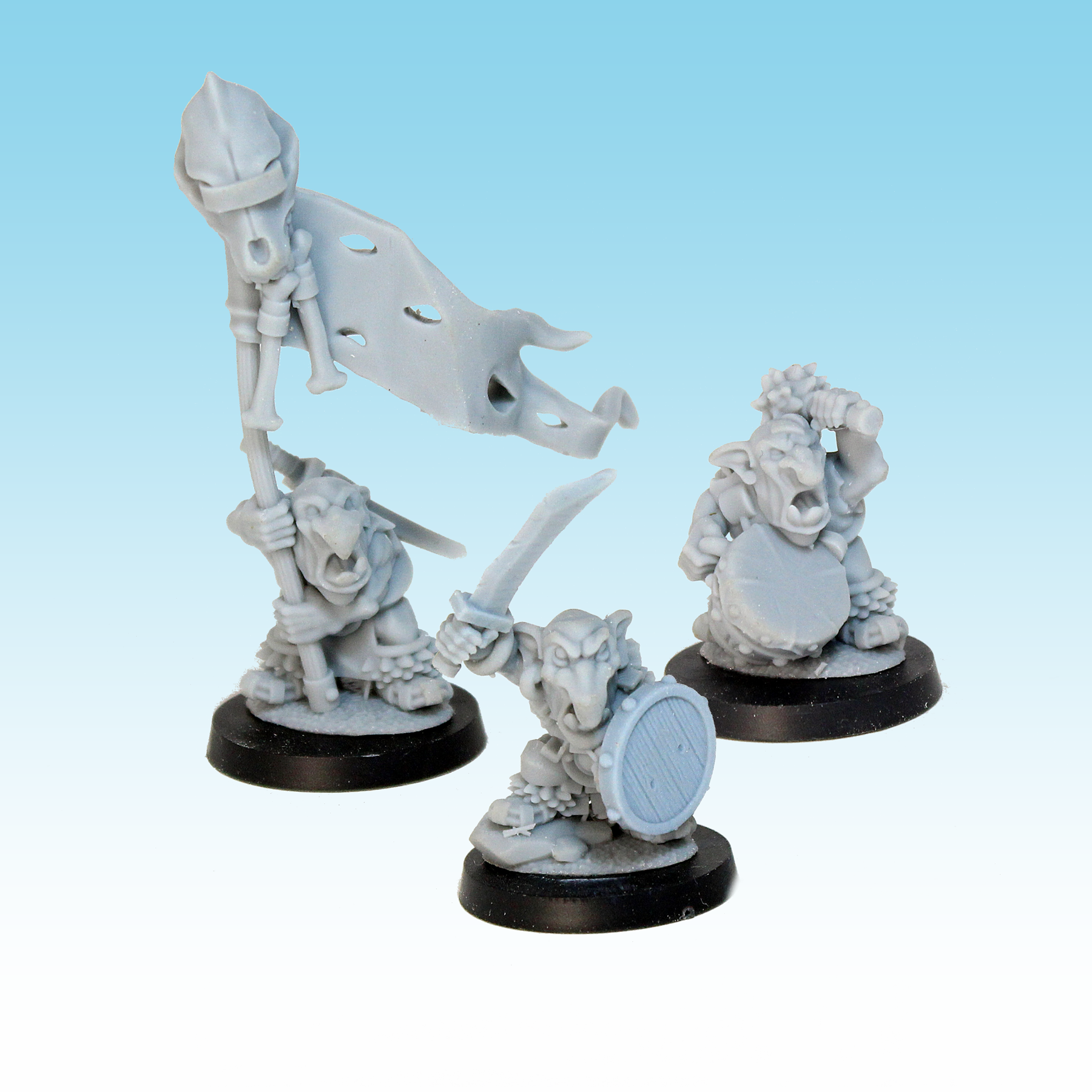 Goblin Warriors, Orcs and Goblins- MoM Miniatures