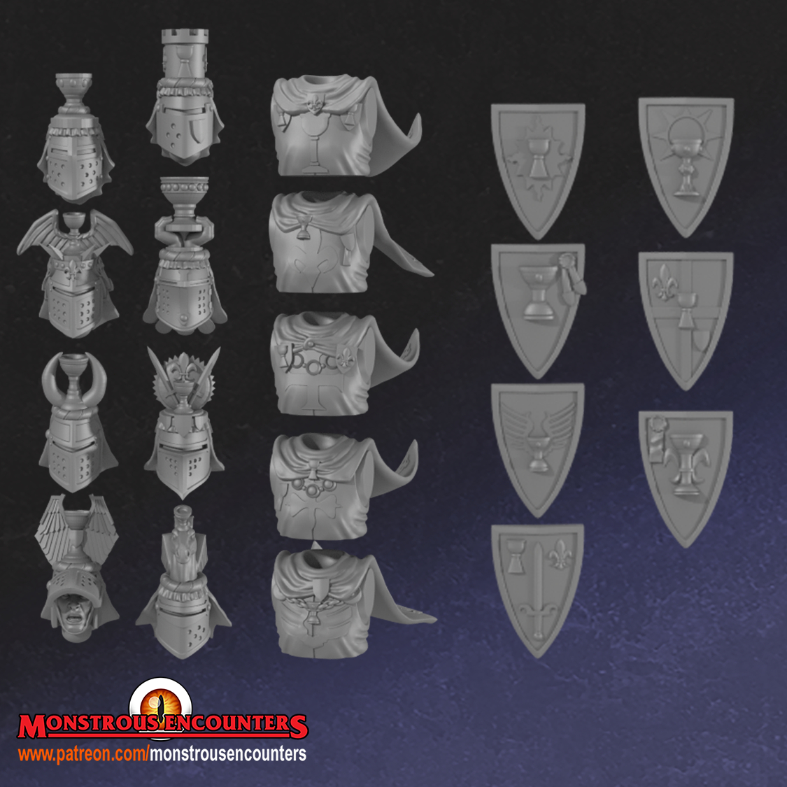 Grail Knights Unit with Command Group – Breton | Monstrous Encounters - Image 4