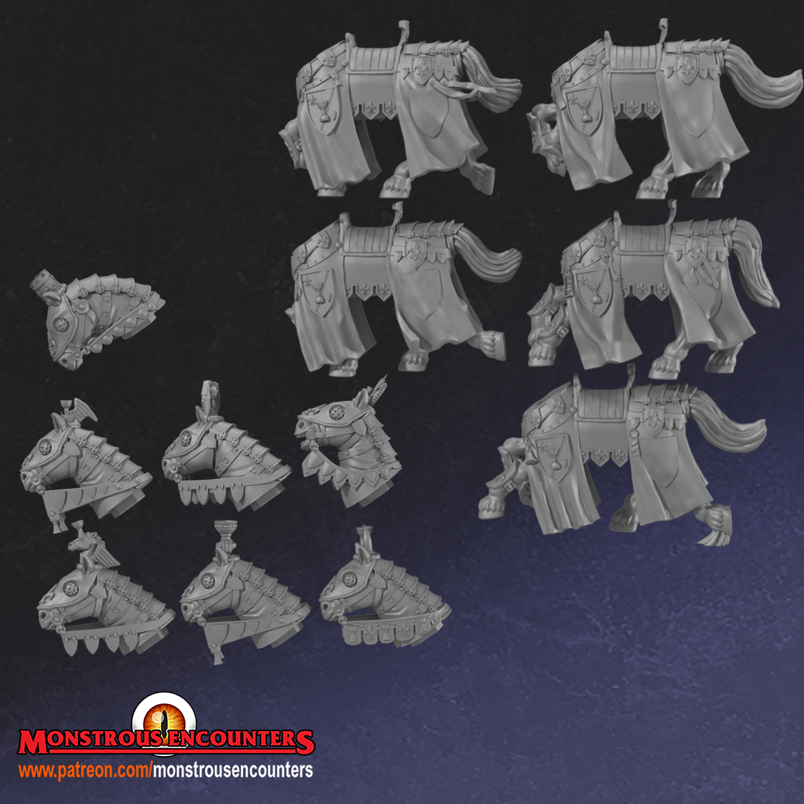 Grail Knights Unit with Command Group – Breton | Monstrous Encounters - Image 3