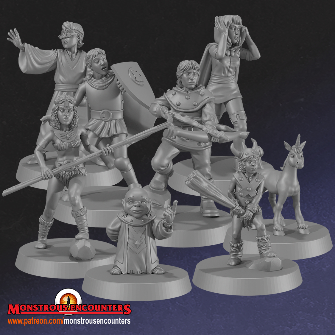 Heroes of the Realm Set 1, HQ- Monstrous Encounters