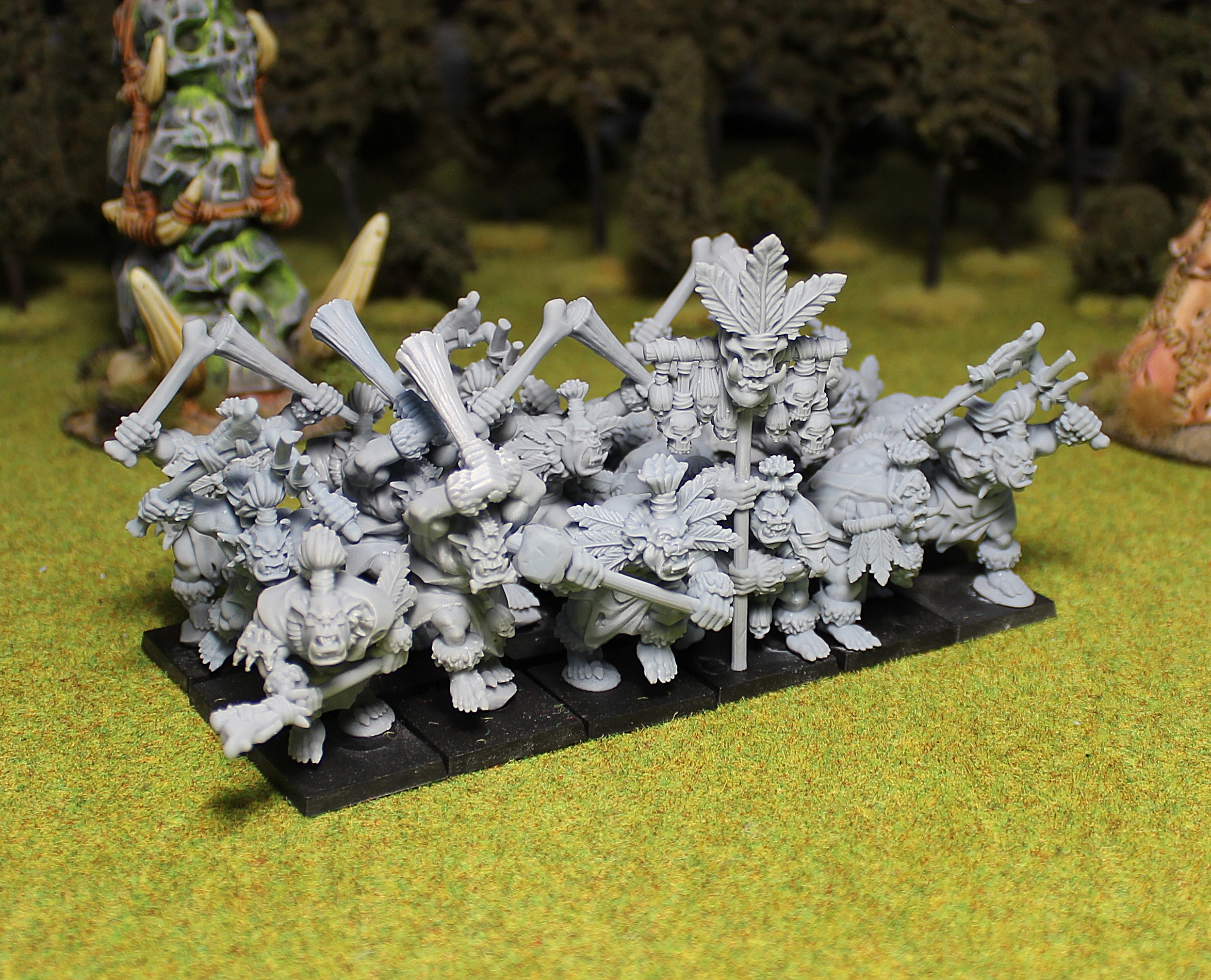 Wild Orcs, Orcs and Goblins- MoM Miniatures