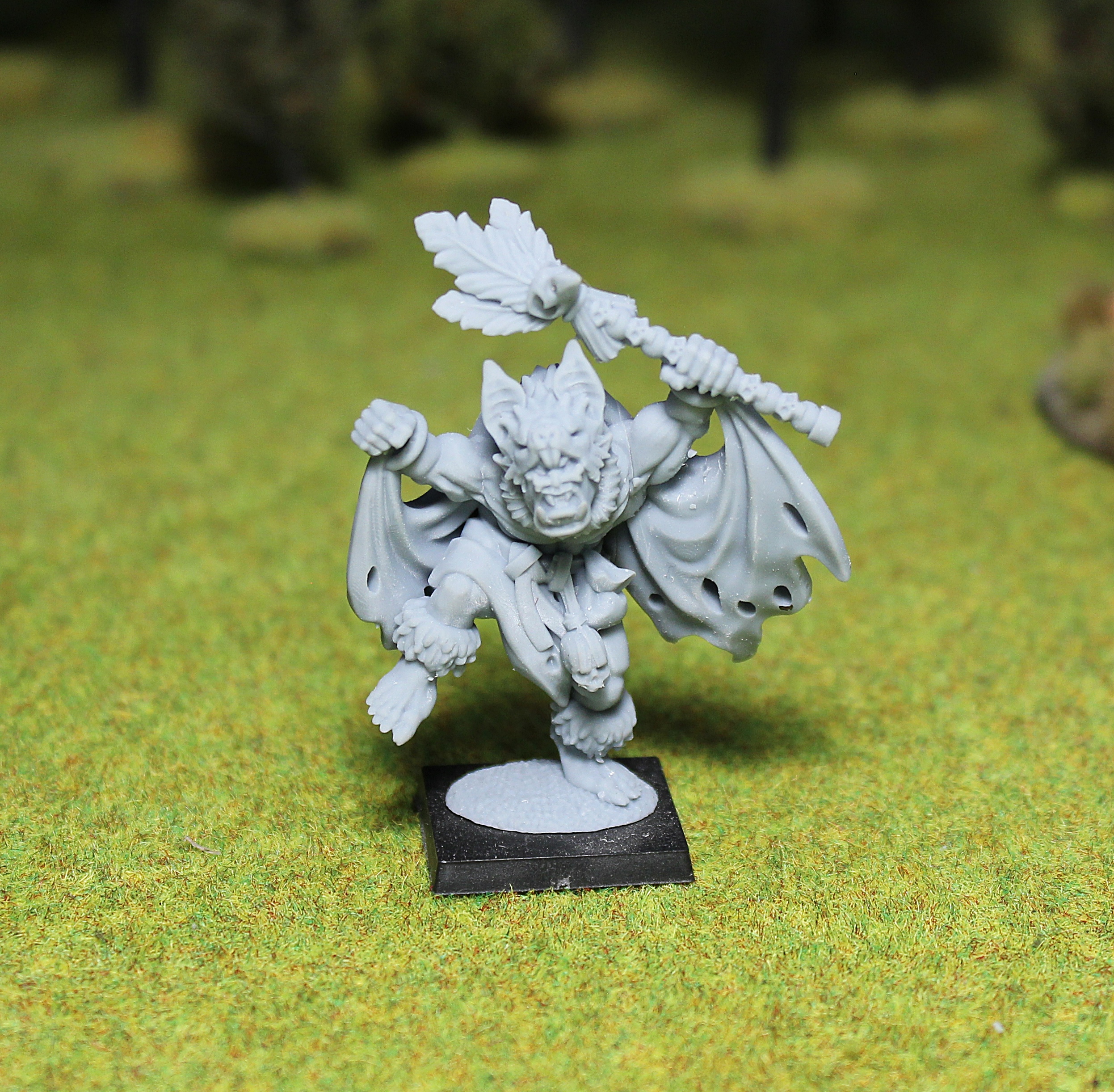 Wild Orc Shaman 1, Orcs and Goblins - MoM Miniatures
