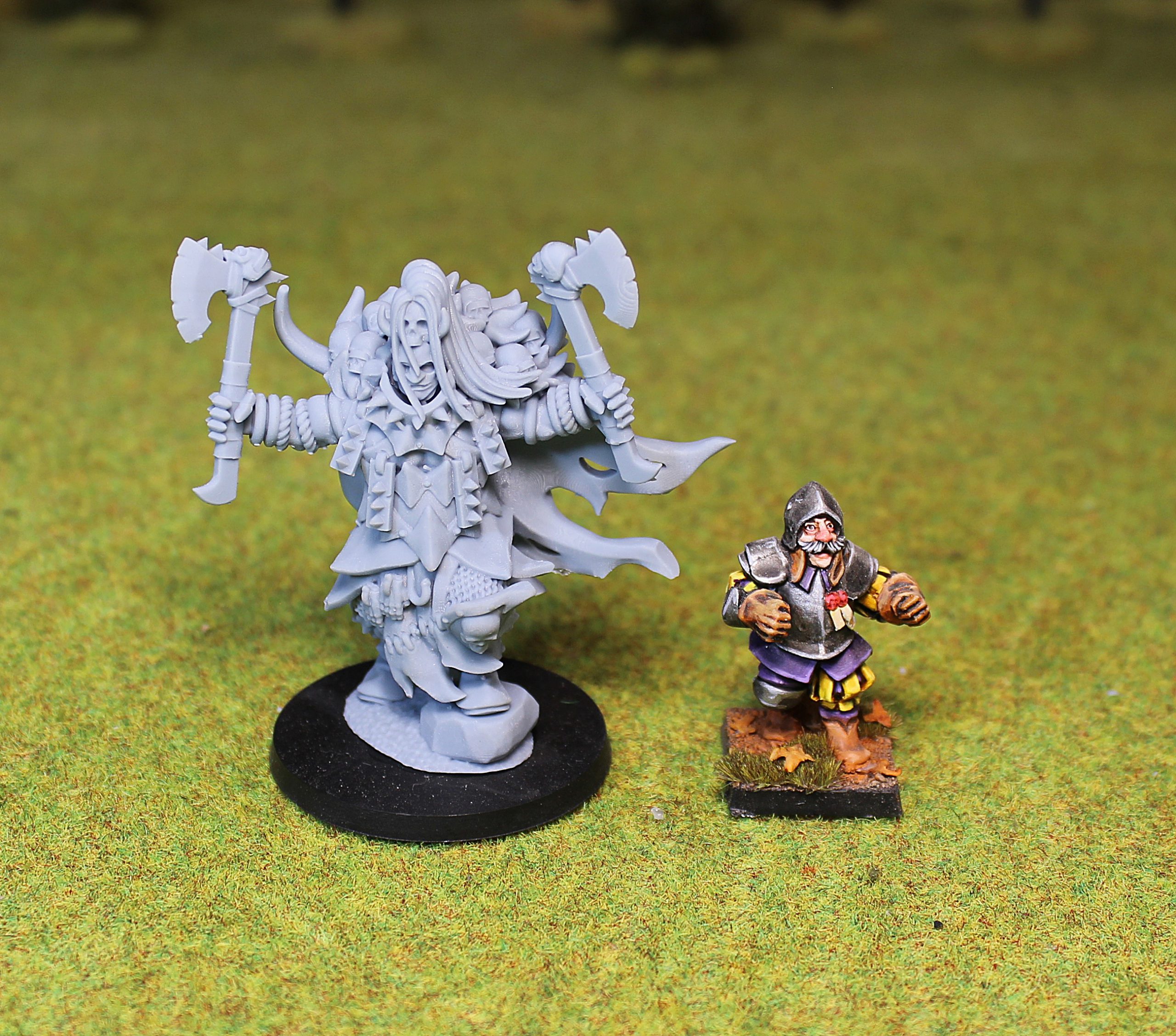Barbarian Lord, Chaos - MoM Miniatures
