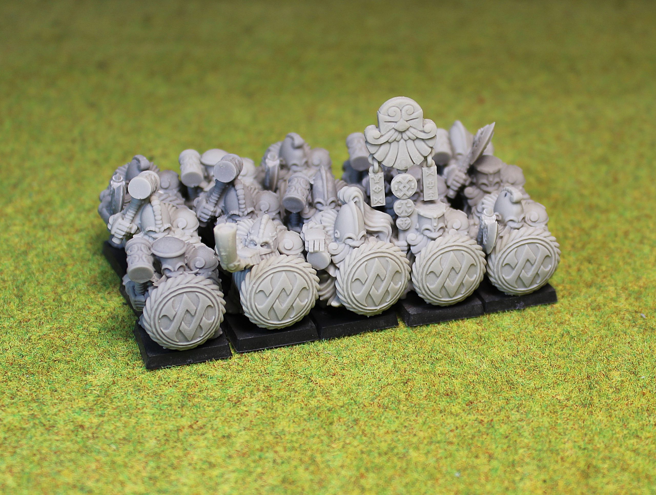 Steelskins, Dwarves - MoM Miniatures