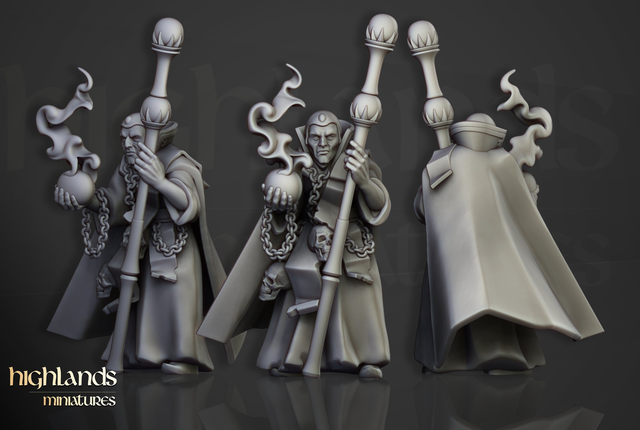 Mage of Darkness, Sunland- Highlands Miniatures