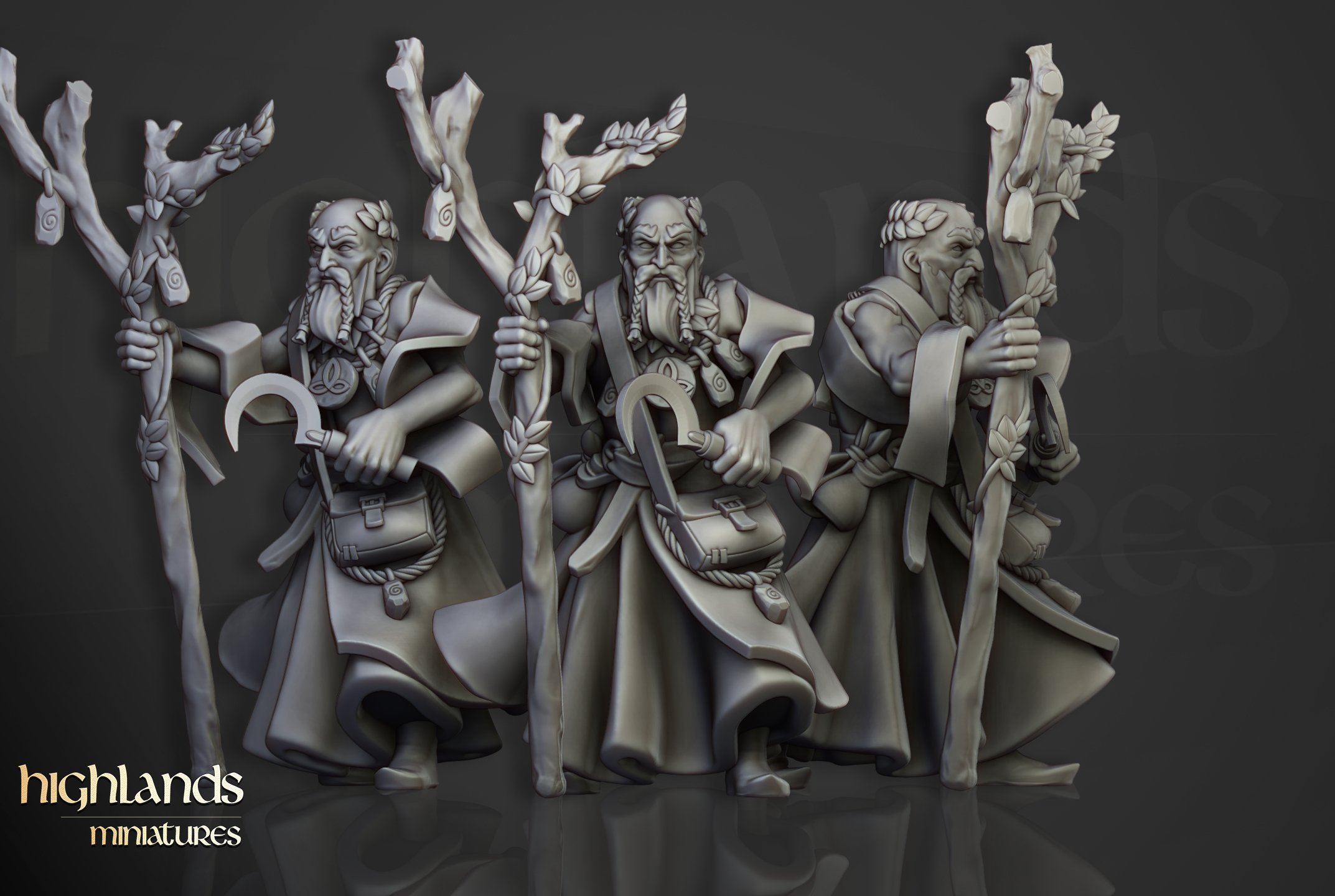 Mage of Nature, Sunland- Highlands Miniatures